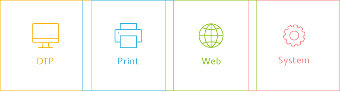 DTP／Print／Web／System